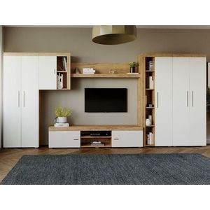 Mobila sufragerie - Living Milan C1 DUO Stejar imagine