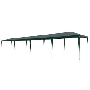 vidaXL Cort de petrecere, verde, 3 x 12 m, PE imagine