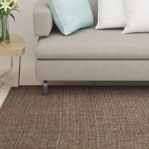 vidaXL Covor din sisal natural, maro, 66x150 cm imagine