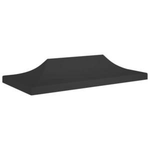 vidaXL Acoperiș pentru cort de petrecere, negru, 6 x 3 m, 270 g/m² imagine