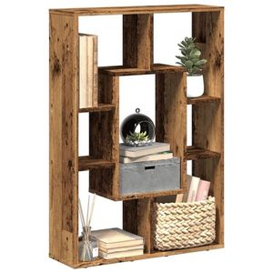 vidaXL Bibliotecă, lemn vechi, 63x20x90 cm, lemn prelucrat imagine