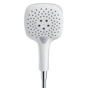 Para de dus Hansgrohe Raindance Select E 150 cu 3 jeturi alb-crom imagine