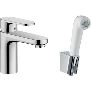 Baterie lavoar Hansgrohe Vernis Blend cu dus tip bideu pentru igiena intima imagine