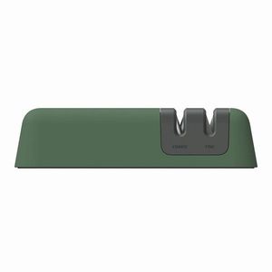 Ascutitor de cutite BergHOFF, Leo, 16.5 x 3.5 x 4 cm, ABS/ceramica, verde imagine