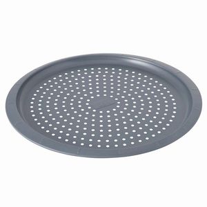 Tav perforata pentru pizza BergHOFF, Gem, Ø32 cm, otel carbon, strat antiaderent imagine