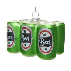 Glob Beer, Decoris, 6x9x8 cm, sticla, multicolor imagine