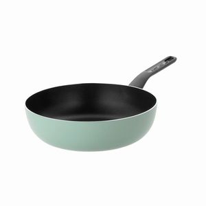 Tigaie wok BergHOFF, Leo Sage, Ø28 cm, aluminiu, invelis antiaderent, verde imagine