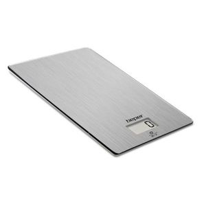 Cantar de bucatarie 90.131, Beper, 19.5 x 14 x 1.44 cm, cu sistem de agatare, inox imagine