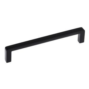 Maner pentru mobila Bagio, finisaj negru mat, L: 168 mm imagine