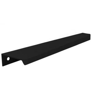 Maner pentru mobila AL13, finisaj negru mat, L: 340 mm imagine