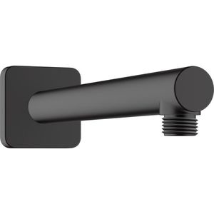 Brat de dus Hansgrohe Vernis Shape 240mm montare pe perete negru mat imagine