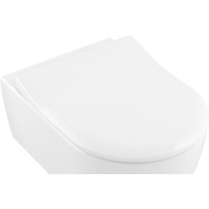 Capac wc Villeroy & Boch Avento Slim cu inchidere lenta si sistem QuickRelease imagine