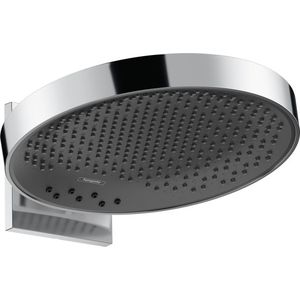 Palarie de dus Hansgrohe Rainfinity 360 3 tipuri de jet cu placa de conectare la perete crom imagine