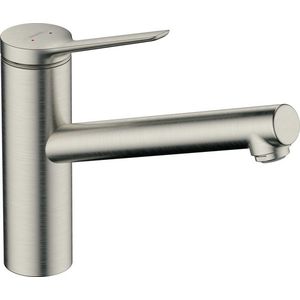 Baterie bucatarie Hansgrohe Zesis M33 150 1 jet inox optic imagine