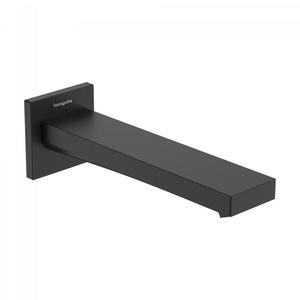 Pipa cada Hansgrohe Tecturis E 19.8cm negru mat imagine