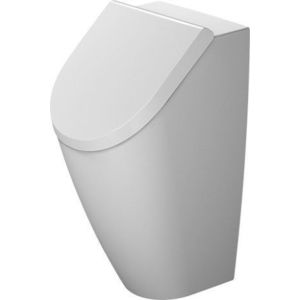 Urinal Duravit ME by Starck Rimless WonderGliss alimentare prin spate alb imagine