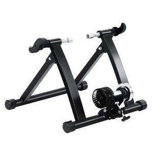 HOMCOM Suport Rolă Antrenament Bicicletă, Pliabil, Oțel, Ușor de Depozitat, Negru 54.5x47.2x39.1cm | Aosom Romania imagine