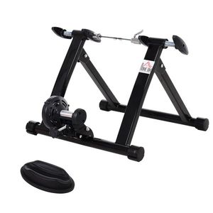 HOMCOM Bicicletă Fitness Pliabilă, Ușor de Depozitat, Negru 54.5x47.2x39.1cm | Aosom Romania imagine