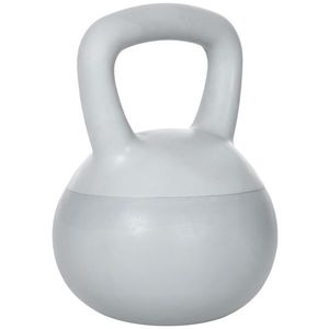 SPORTNOW Kettlebell 12 kg cu Maner Larg pentru Antrenamente de Rezistență Negru | Aosom Romania imagine