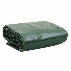 vidaXL Prelată, verde, 5x7 m, 650 g/m² imagine