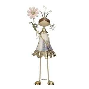 Statueta Dandelion Princess din metal 21x12x55 cm imagine