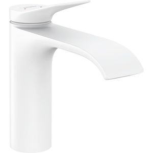 Baterie lavoar Hansgrohe Vivenis 110 fara ventil alb mat imagine