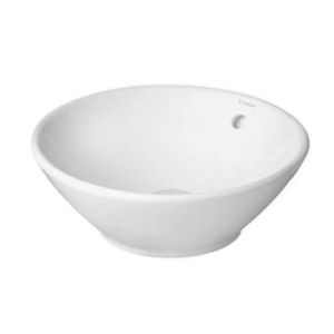 Lavoar tip bol Duravit Bacino 42cm fara orificiu baterie montare pe blat imagine