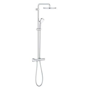 Coloana de dus Grohe Tempesta Cosmopolitan System 250 Cube cu baterie termostatata 101cm 9.5 l/min crom imagine