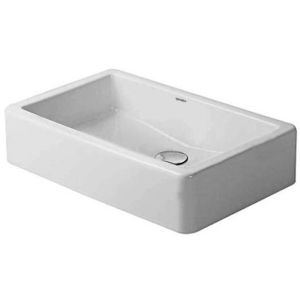 Lavoar Duravit Vero 60x38cm fara orificiu baterie fara preaplin montare pe blat imagine