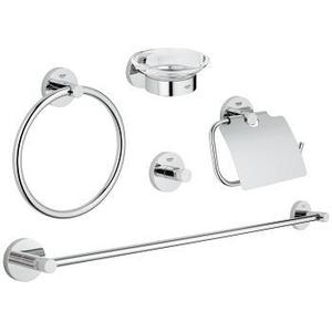 Set accesorii Grohe Essentials 5-in-1 crom imagine