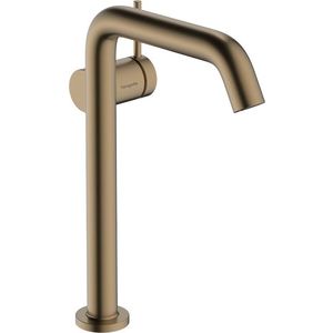 Baterie lavoar Hansgrohe Tecturis S 240 Fine CoolStart EcoSmart+ fara ventil pentru lavoar tip bol bronz periat imagine