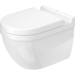 Vas wc suspendat Duravit Starck 3 Rimless 36x54cm alb imagine