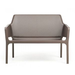 Banca exterior Nardi Net 116x70cm h 86cm tortora imagine