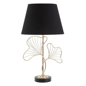 Lampa de masa Leaves, Mauro Ferretti, 1 x E27, 40W, Ø 30x60 cm, negru/auriu imagine