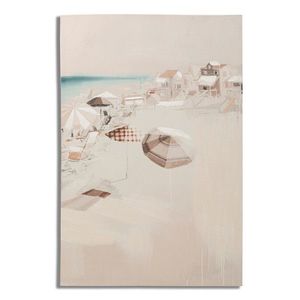 Tablou, Mauro Ferretti, Beach - B, 80 x 2 x 120 cm, lemn de pin/panza, multicolor imagine