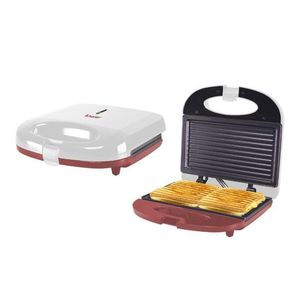 Sandwich maker Beper, 22x21.5x8.5 cm, bachelita, alb imagine