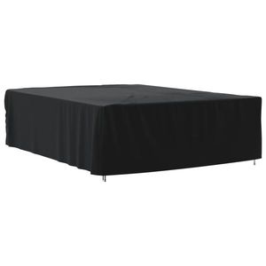 vidaXL Husă mobilier de grădină, negru, 350x260x90 cm, oxford 420D imagine