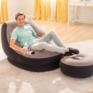 Intex Fotoliu gonflabil cu taburet "Ultra Lounge Relax", 68564NP imagine