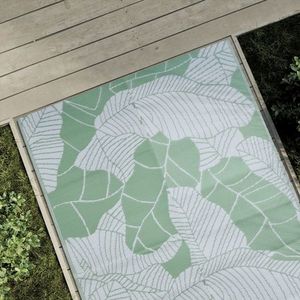 vidaXL Covor de exterior, verde, 120x180 cm, PP imagine