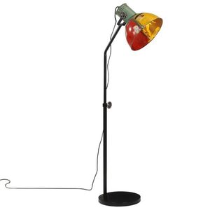 vidaXL Lampă de podea 25 W, multicolor, 30x30x90-150 cm, E27 imagine