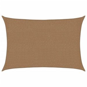 vidaXL Parasolar, gri taupe, 2x3 m, HDPE, 160 g/m² imagine