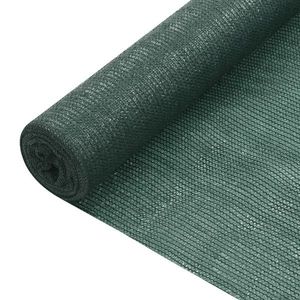 vidaXL Plasă protecție intimitate, verde, 1, 5x25 m, HDPE, 75 g/m² imagine