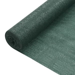 vidaXL Plasă pentru intimitate, verde, 1x25 m, HDPE, 75 g/m² imagine