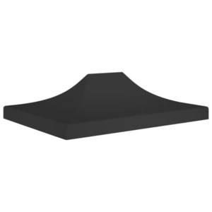 vidaXL Acoperiș pentru cort de petrecere, negru, 4, 5 x 3 m, 270 g/m² imagine