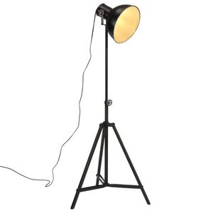 vidaXL Lampă de podea, negru, 61x61x90/150 cm, 25 W, E27 imagine