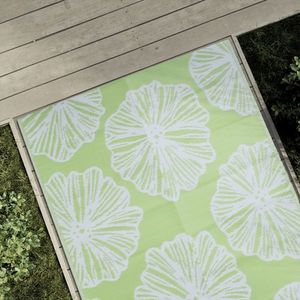 vidaXL Covor de exterior, verde, 120x180 cm, PP imagine