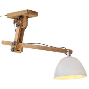 vidaXL Lampă de tavan, 25 W, alb, 105x30x65-108 cm, E27 imagine