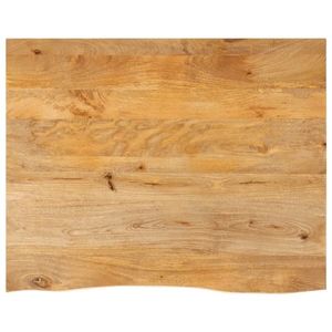 vidaXL Blat de masă contur organic 100x80x2, 5 cm lemn masiv de mango imagine