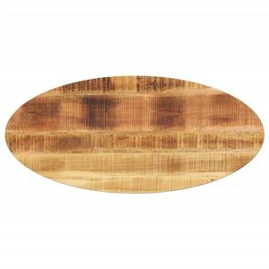 vidaXL Blat de masă oval, 100x40x2, 5 cm, lemn masiv de mango imagine