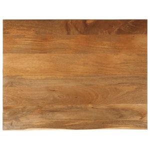 vidaXL Blat de masă contur organic 100x80x3, 8 cm lemn masiv de mango imagine